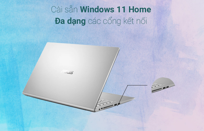 Laptop ASUS X515MA-BR478W 90NB0TH2-M13810 | Đa dạng cổng kết nối