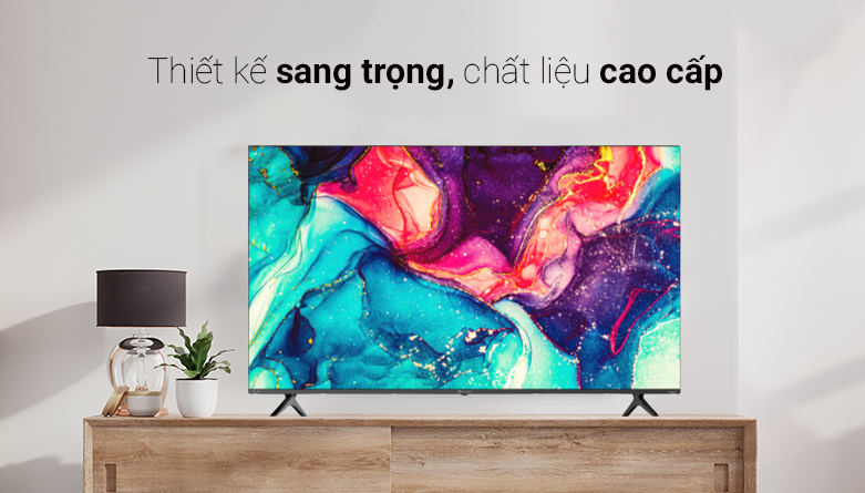 Smart Tivi Casper 4K 50 inch 50UW6000 | Thiết kế sang trọng chất liệu cao cấp