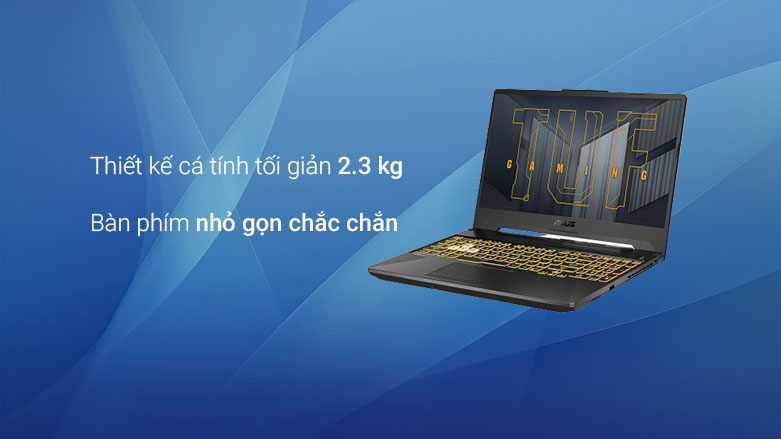 Laptop ASUS TUF Gaming FX506HC-HN144W 90NR0724-M00FJ0 | Bàn phím chắc chắn