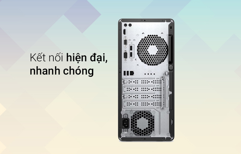 PC HP 280 Pro G6 Microtower 60P74PA | Kết nối hiện đại nhanh chóng