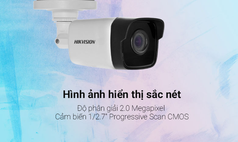 Thiết bị quan sát Hikvision DS-2CD1023G0-IUF | Hình ảnh sắc nét full HD