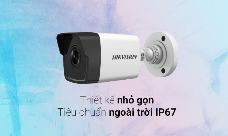 Thiết bị quan sát Hikvision DS-2CD1023G0-IUF | Thiết kế nhỏ gọn