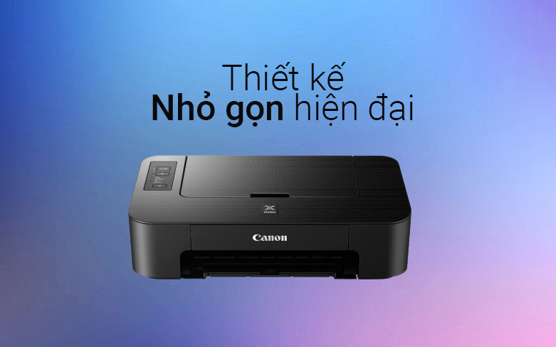 Máy in Canon Pixma TS207 | Thiết kế nhỏ gọn sang trọng