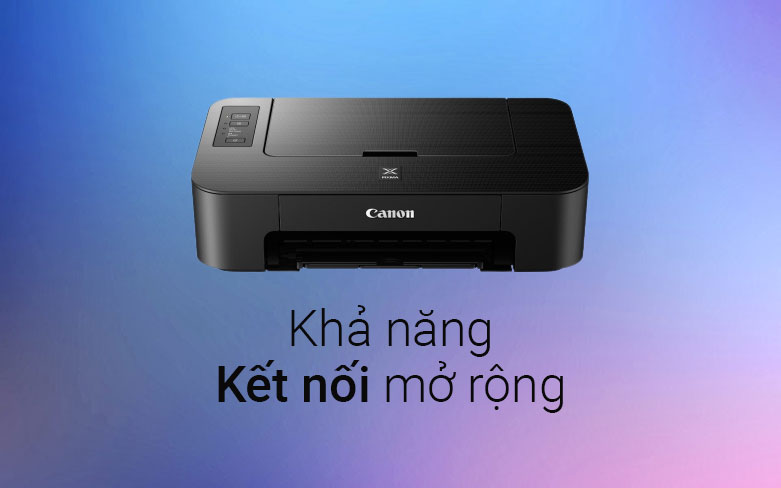 Máy in Canon Pixma TS207 | Kết nối mở rộng