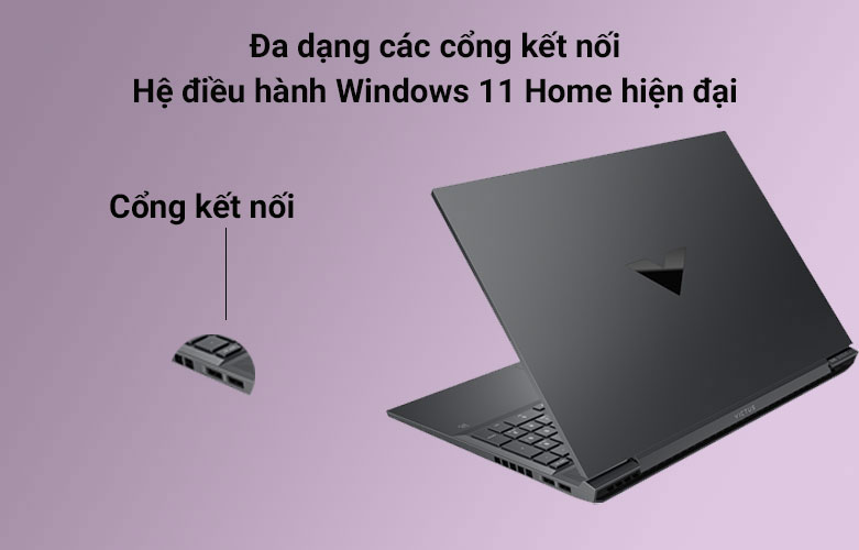 Laptop HP VICTUS 16-d0291TX (5Z9R2PA) | Đa dạng cổng kết nối