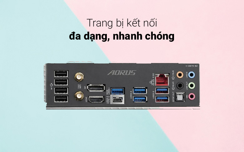 Mainboard GIGABYTE B660 A MASTER DDR4 | Trang thiết bị đa dạng