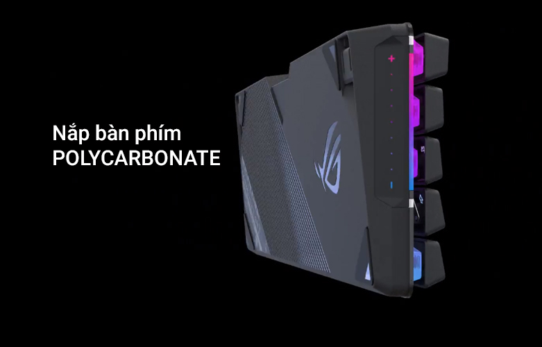 Bàn phím cơ không dây ASUS ROG Falchion | Nắp bàn phím bảo vệ tuyệt vời