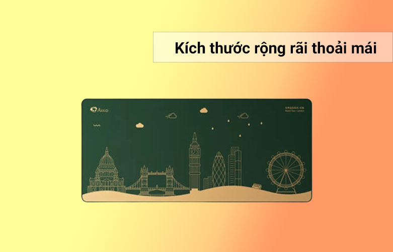 Lót chuột AKKO World Tour London | Kích thước rộng rãi