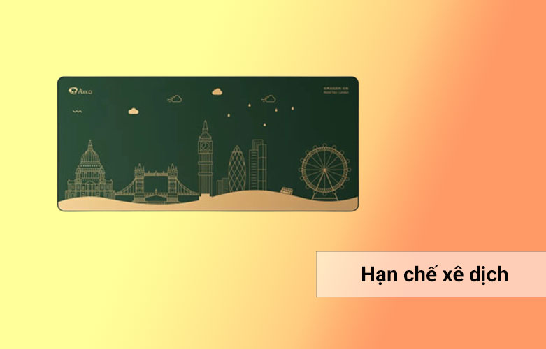 Lót chuột AKKO World Tour London | Hạn chế xê dịch