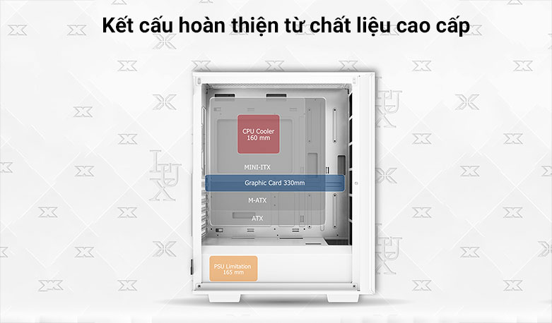 Case Xigmatek LUX A ARTIC- EN47833 | Kết cấu hoàn thiện