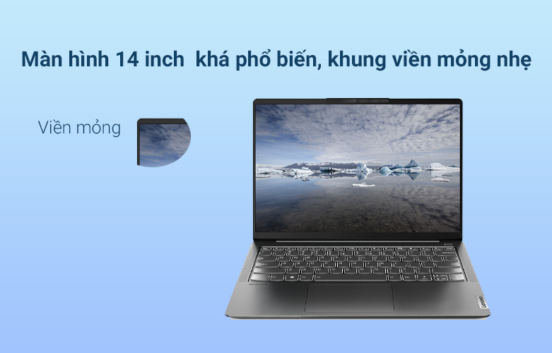 Laptop Lenovo IdeaPad 5 Pro 14ITL6-82L300KSVN | Màn hình sắc nét full HD