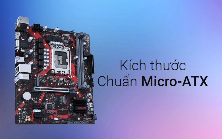 Bo mạch chính/ Mainboard Asus EX-B660M-V5 D4 | Kích thước chuẩn