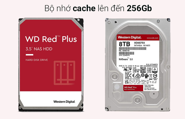 定番入荷 WD80EFBX ［WD Red Plus（8TB 3.5インチ SATA 6G 7200rpm