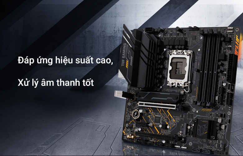 Mainboard ASUS TUF GAMING B660M-E D4 | Đáp ứng hiệu suất cao