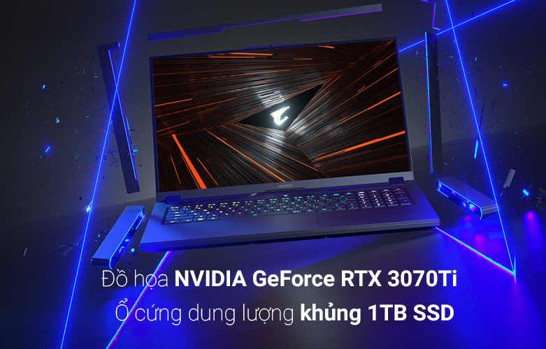 Laptop Gigabyte Aorus 17 XE5-73VN534GH | Ổ cứng dung lượng khủng