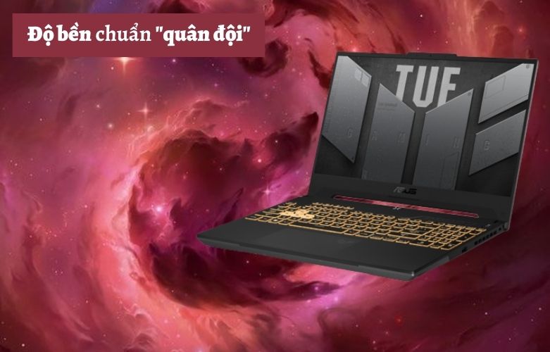 Asus TUF Gaming FX507ZM-HN123W | Độ bền chuẩn quân đội