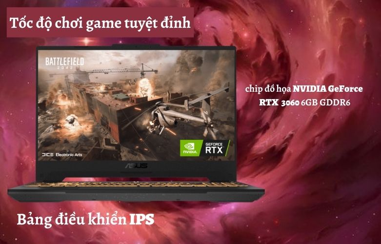 Asus TUF Gaming FX507ZM-HN123W | Tốc độ chơi game tuyệt đỉnh