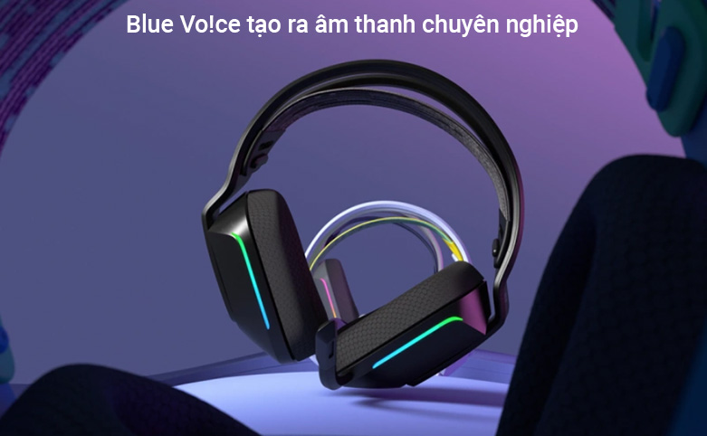 Tai nghe gaming Logitech G733 Lightspeed RGB (Đen) | Tạo âm thanh chuyên nghiệp
