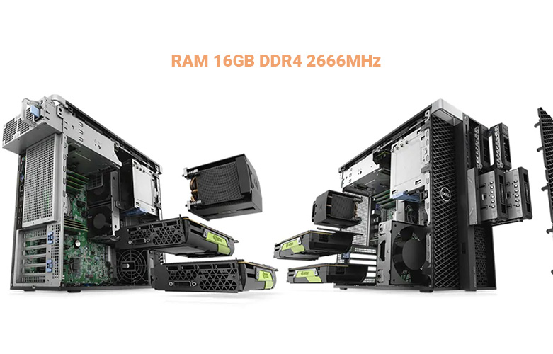 PC Workstation Dell Precision 5820 Tower (70225754) |  Ram 16Gb 