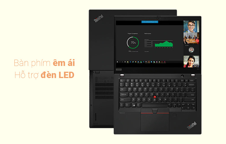 Laptop Lenovo Thinkpad X13 20T2S01E00 | Bàn phím êm ái