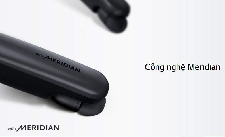 Tai nghe Bluetooth LG HBS-SL6S (Đen) |  Công nghệ Meridian