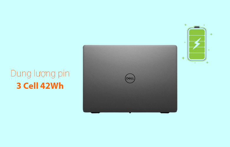 Laptop Dell Vostro 14 3405 (3405-V4R53500U001W) | Dung lượng pin 3 cell 42wh