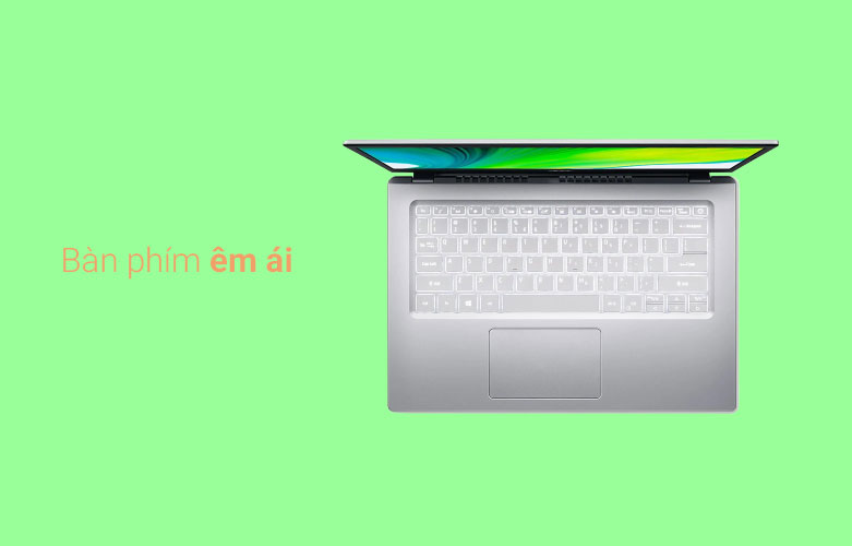 Laptop Acer Aspire 5 A514-54-51RB | Bàn phím êm ái