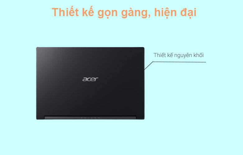 Laptop Acer Aspire 7 A715-41G-R150 | Thiết kế gọn gàng