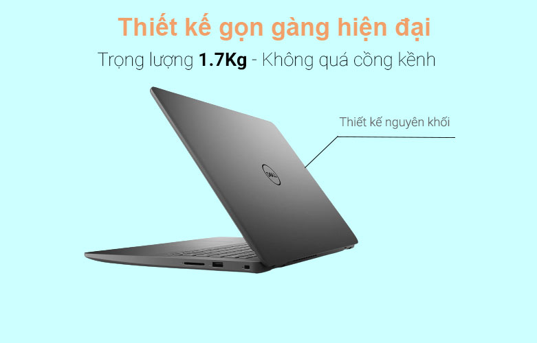 Laptop Dell Vostro 14 3405 (3405-V4R53500U001W) | Thiết kế gọn gàng hiện đại