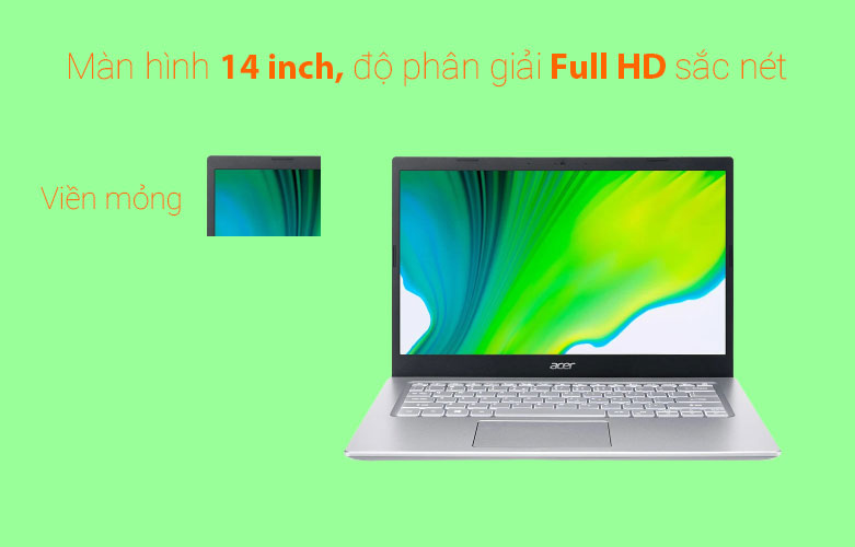 Laptop Acer Aspire 5 A514-54-51RB | Màn hình độ phân giải sắc nét