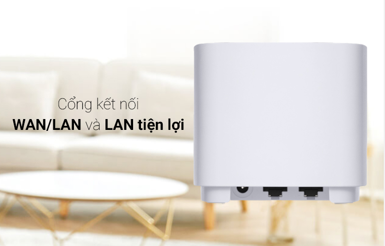 Router Wifi ASUS XD4 | Cổng kết nối tiện lợi