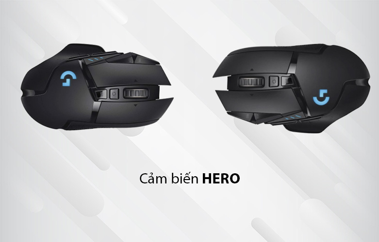 Chuột gaming không dây Logitech G502 Lightspeed (Đen) | Cảm biến Hero