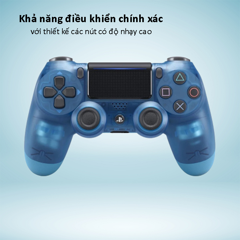 GamePad Sony Playstation PS4 DUALSHOCK 4 (Xanh pha lê) (CUH-ZCT2G 19) | Khả năng điều khiển chính xác