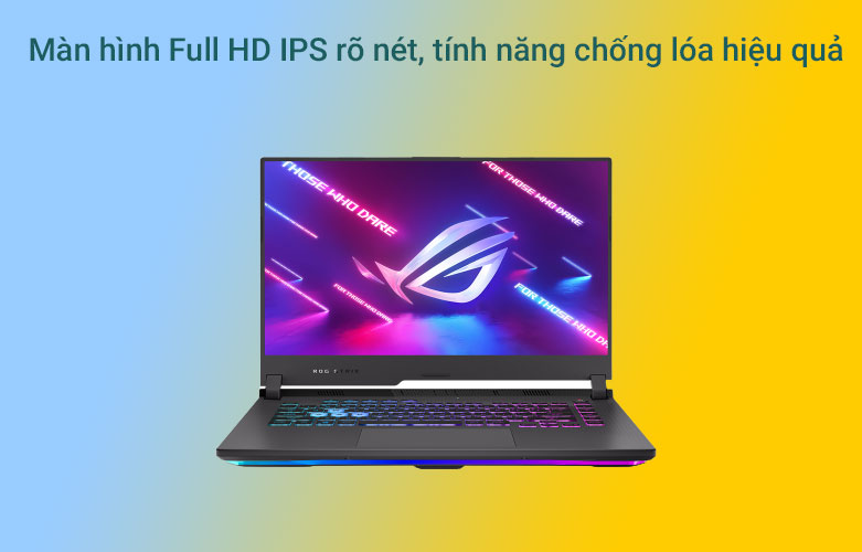 Laptop Asus Rog Strix G15 G513IE-HN192W | Màn hình Full HD rõ nét