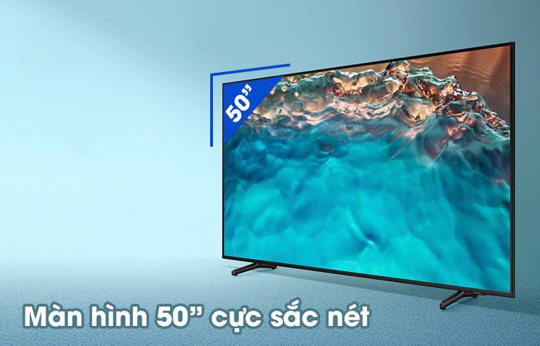 Samsung Crystal UHD 4K 50 inch 50BU8000 | Màn hình sắc nét
