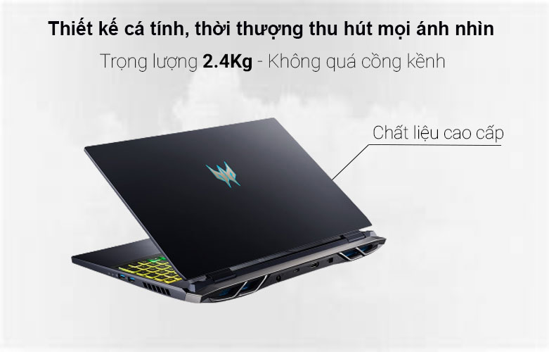 Acer Predator Helios 300 PH315-55-76KG NH.QGPSV.001| Vẻ ngoài mạnh mẽ