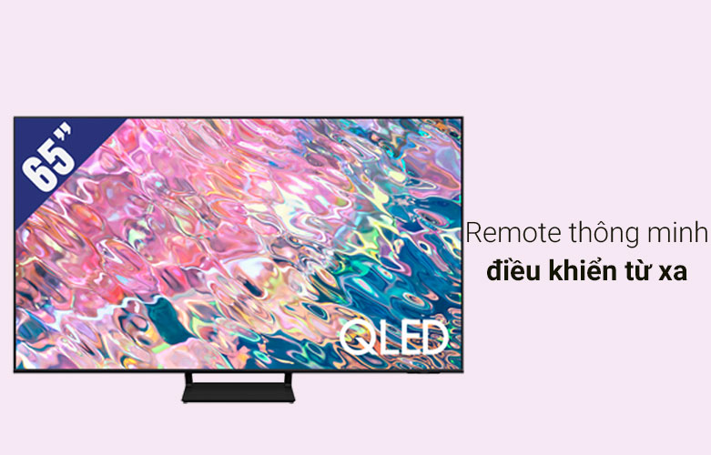 Smart Tivi Samsung 4K QLED 65 inch 65Q60BA | Remote thông minh