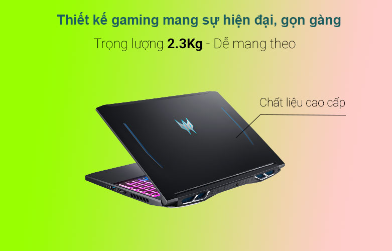 Laptop Acer PH315-54-99S6 Predator Helios 300 | Thiết kế gaming