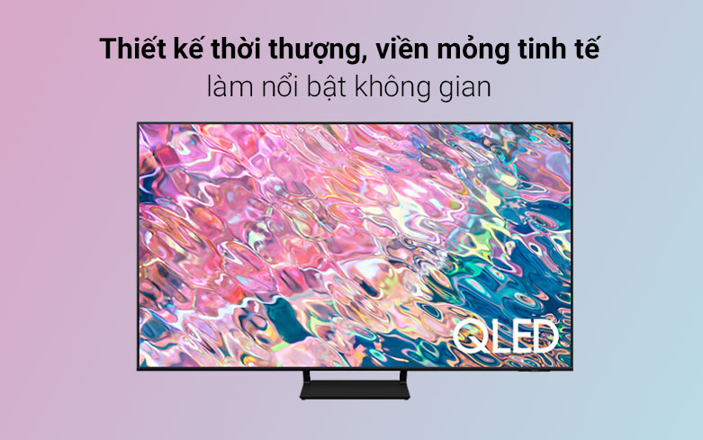 Smart Tivi Samsung 4K QLED 75 inch 75Q60BA | Thiết kế thời thượng