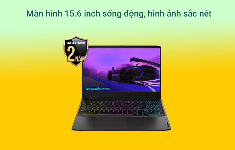 Laptop Lenovo IdeaPad Gaming 3 15IHU6-82K100KLVN - Thiết kế gaming