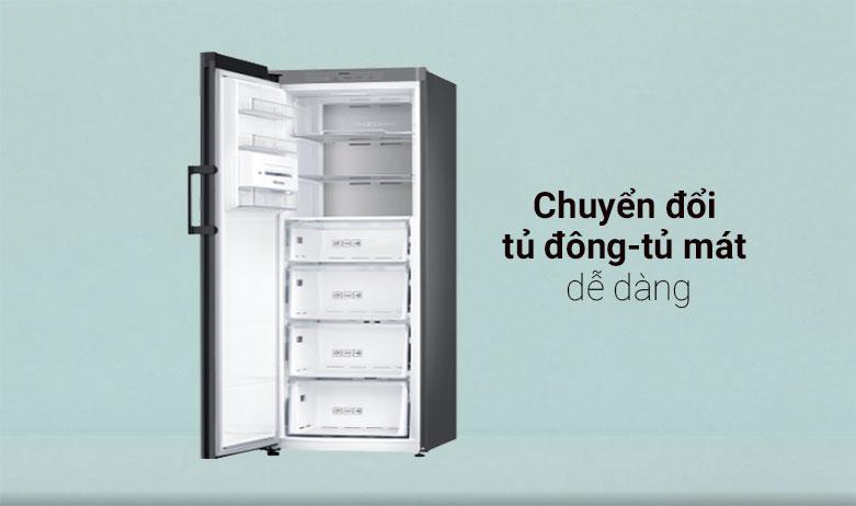 Tủ lạnh Samsung Inverter 323 lít RZ32T744535/SV - Chuyển đổi ngăn mát