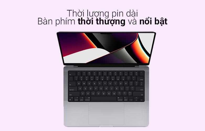 MacBook Pro 14 inch Z15G001MP - Thời lượng pin dài