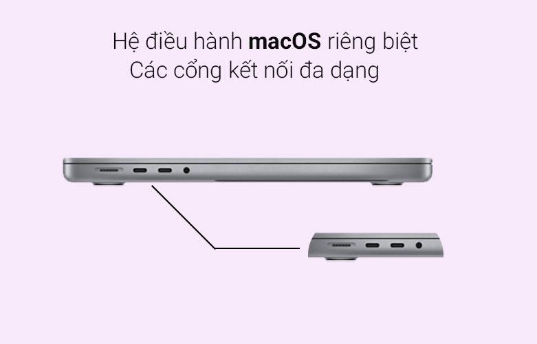 MacBook Pro 14 inch Z15G001MP - Hệ điều hành macOS