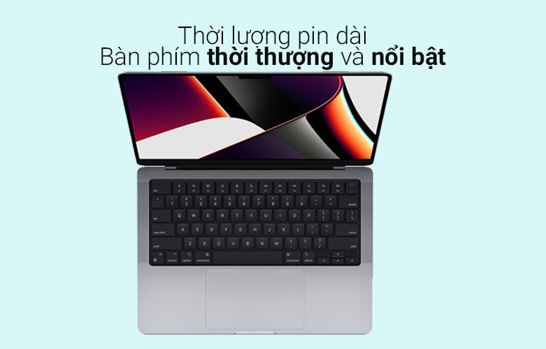  MacBook Pro 14 inch Z15H000VQ - Dung lượng pin lớn