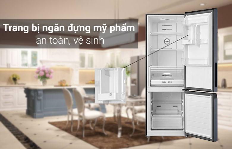 Toshiba Inverter 325 lít GR-RB410WE-PMV(37)-SG - chuyển đổi ngăn dễ dàng