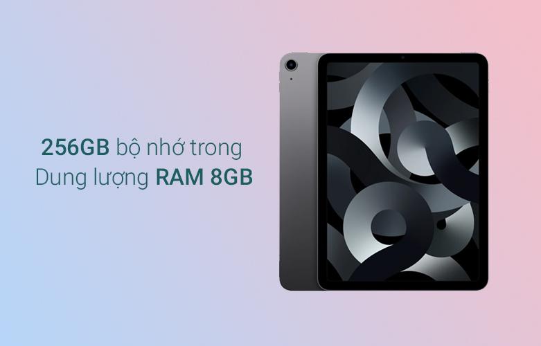 Apple iPad Air 5 (MM713ZA/A) - Bộ nhớ trong siêu lớn
