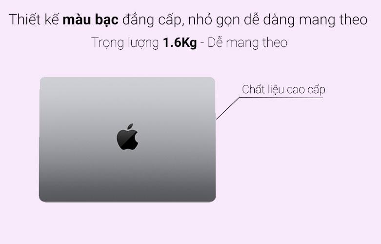 MacBook Pro 14 inch Z15G001MP - Thiết kế cao cấp