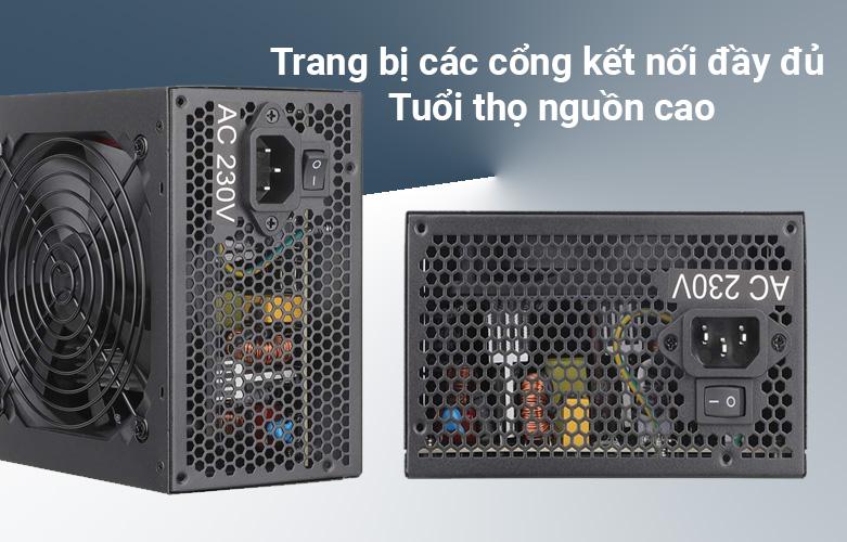 Nguồn máy tính Segotep SG - 650A - 550W - 80 Plus | Trang bị kết nối đầy đủ