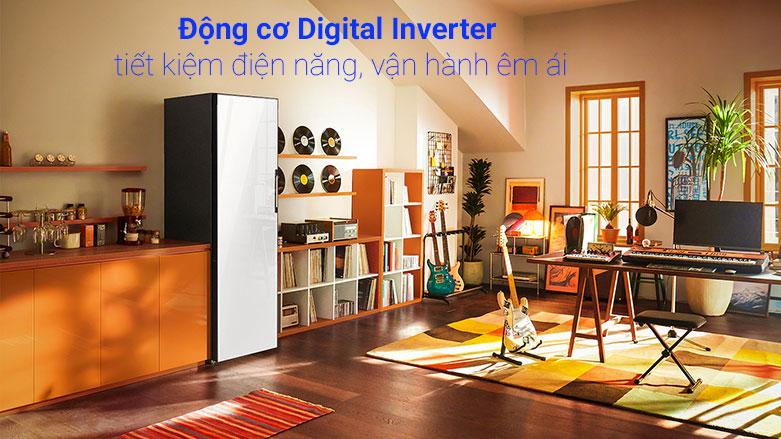 Tủ lạnh Samsung Inverter 323 lít RZ32T744535/SV - Động cơ tiết kiệm điện