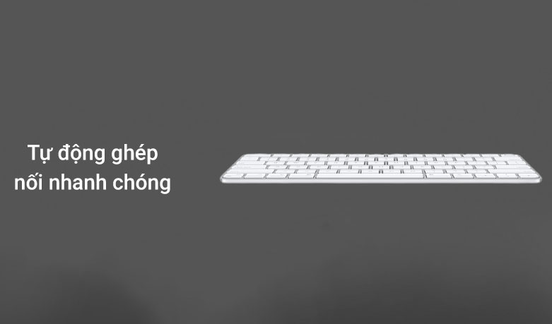 Apple Magic Keyboard Touch ID-ITS| Tự động ghép nối nhanh chóng
